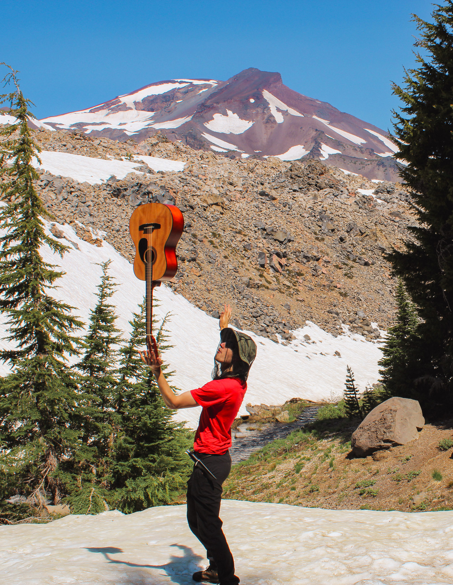 Backpacking through South Sister